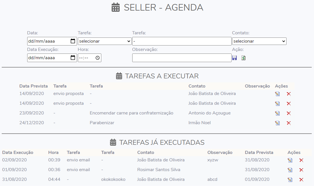 Agenda